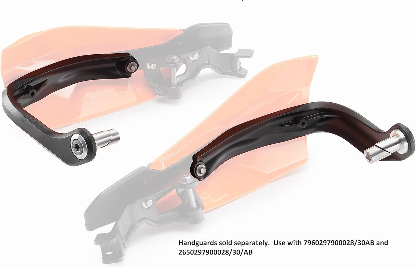 New KTM Wrap-Around Handguard Kit, 250, 300, 350, 450, 500, SX, SX-F, XC, XC-F, XC-W, EXC-F 2014-2024 79602979044