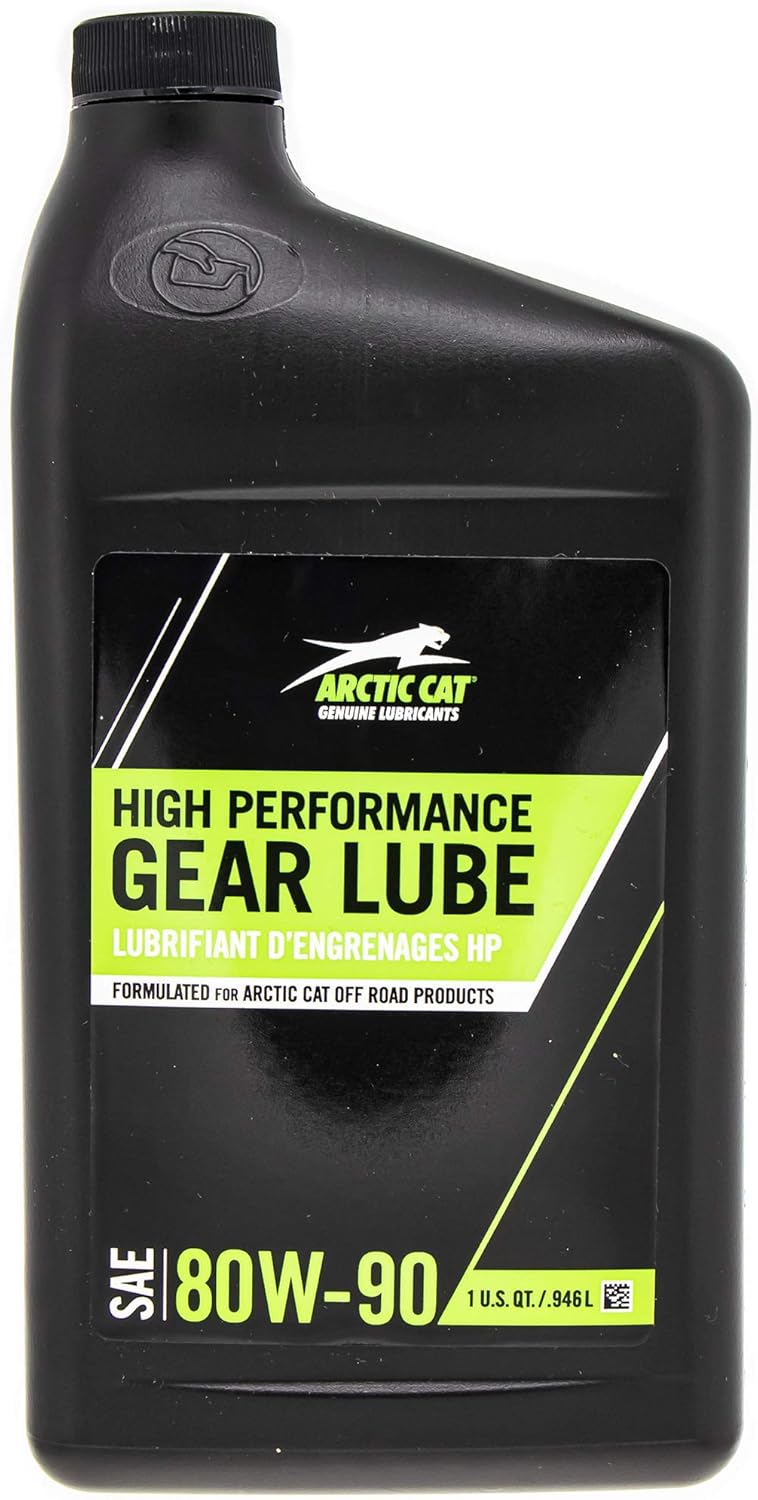 Arctic Cat 2436-863 80W-90 Gear Lube 1 Quart Bottle Front/Rear Differentials Transmissions