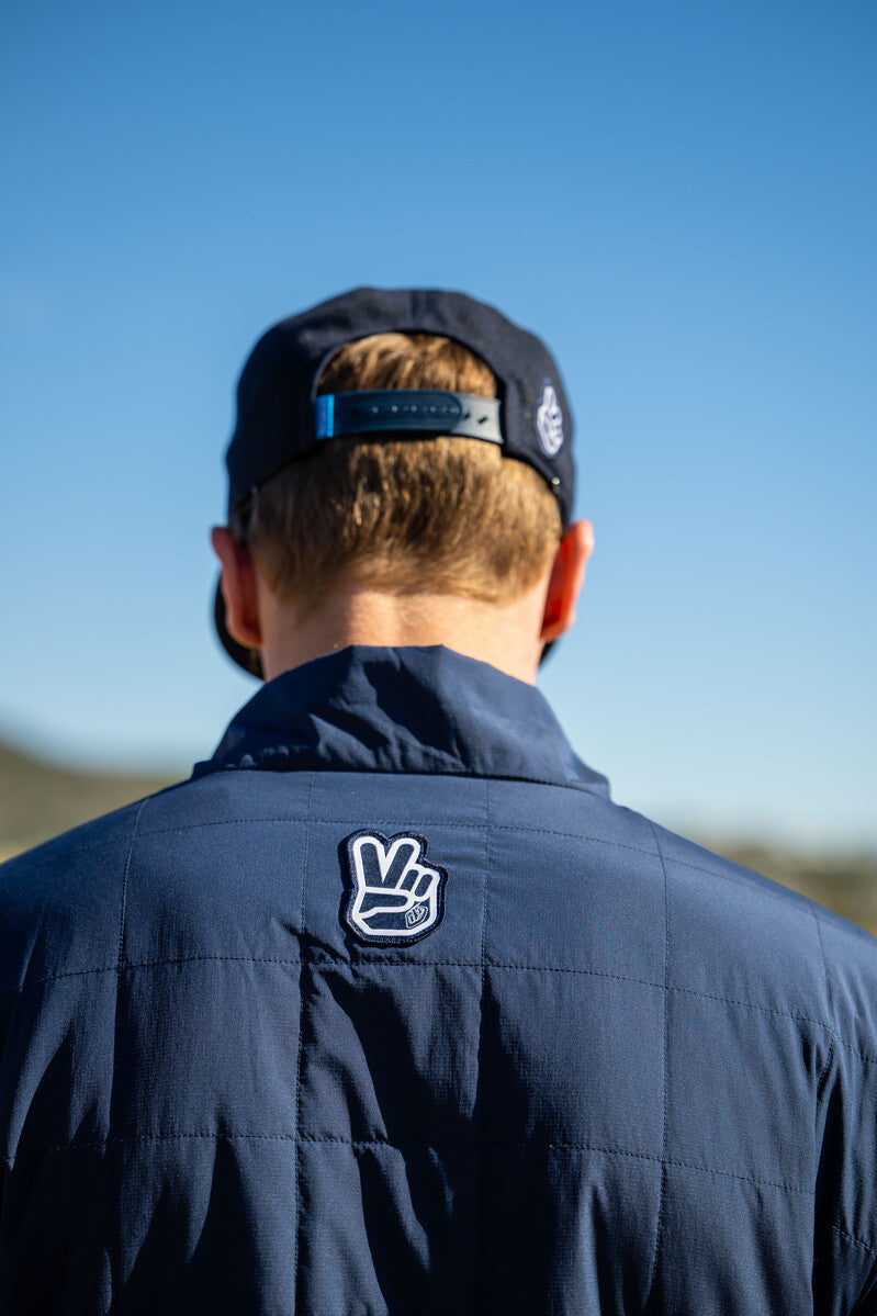 GASGAS Troy Lee Designs Team Puff Chaqueta, Azul Marino