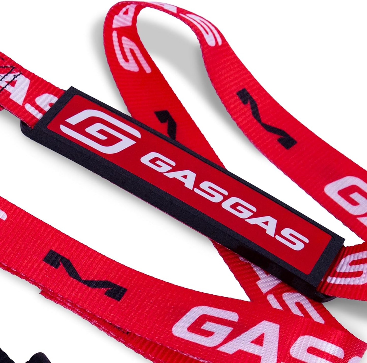 GASGAS Matrix Premium Tie-Down Set of 2, Includes Soft Loop Extension, S Hooks, Swivel Carabiners - 1.5" Width x 69" Length Abrasion Resistant Nylon Webbing