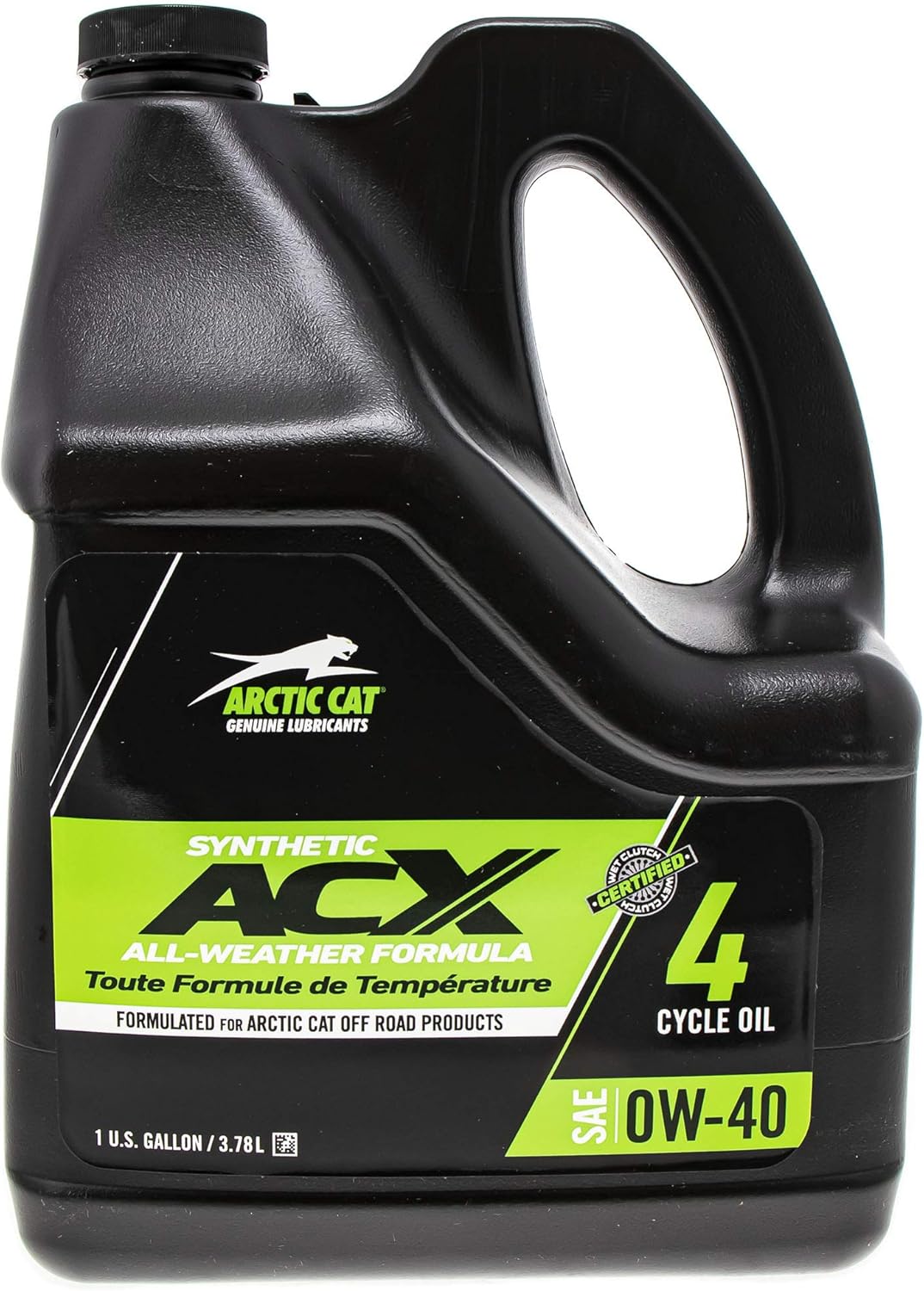 Arctic Cat 2436-847 ACX 0W-40 Synthetic Gallon Oil Change Kit for 18-20 Wildcat XX