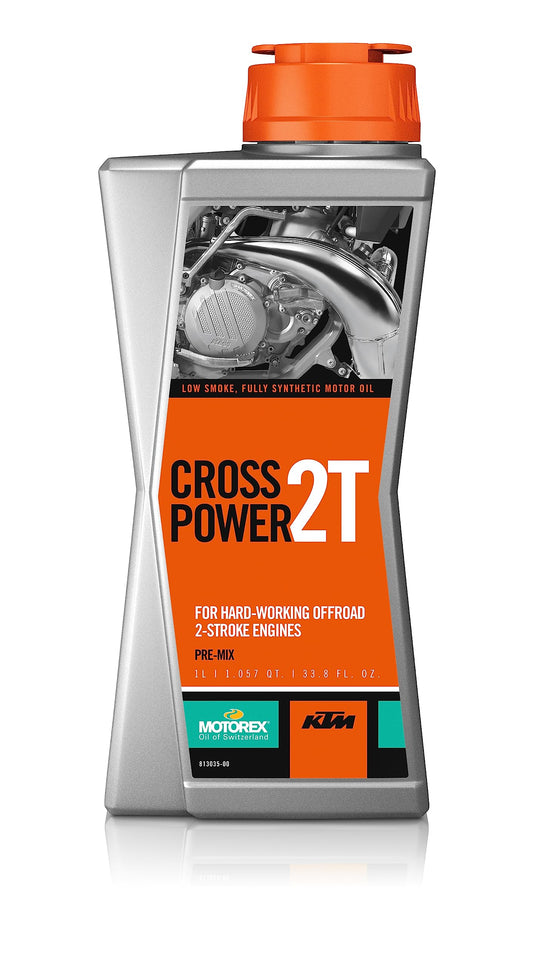 KTM/Motorex Cross Power 2T (1 l) Paquete de 3 - U6920026