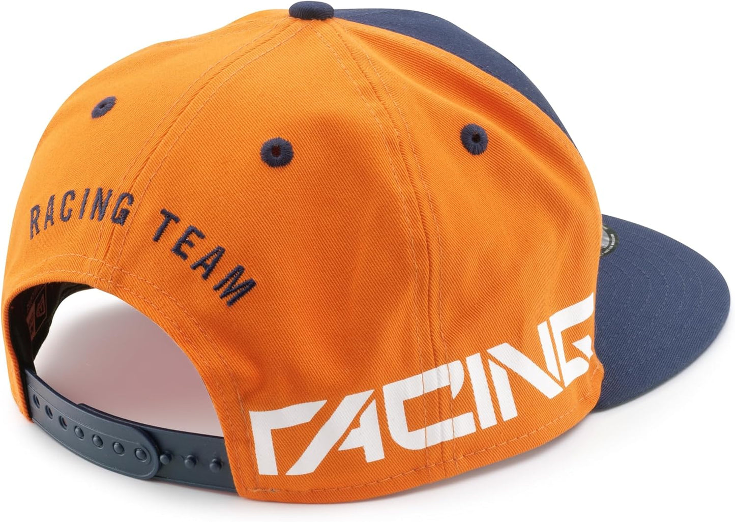 KTM Red Bull Replica Team Flat Cap, Blue/Orange, One Size