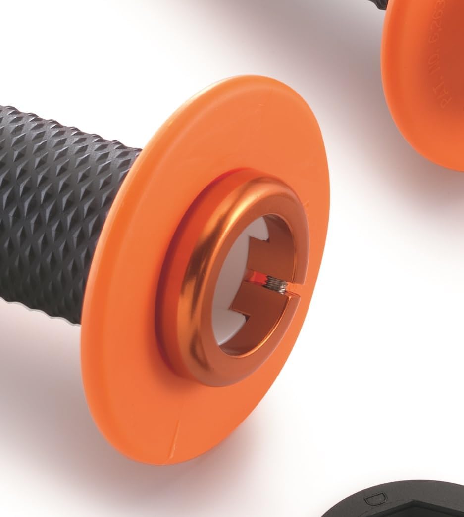 KTM Closed Lock On Hand Grip Set, 300, 350, 450, 500, XC, XC-W, SX-F, EXC-F, 1999-2016 (78102924000)